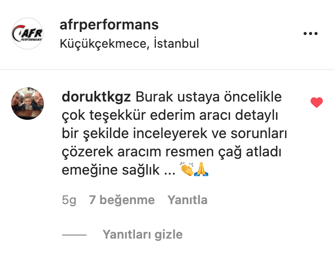 Müşteri Yorumu 7 Ekran Görüntüsü