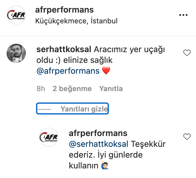 Müşteri Yorumu 10 Ekran Görüntüsü