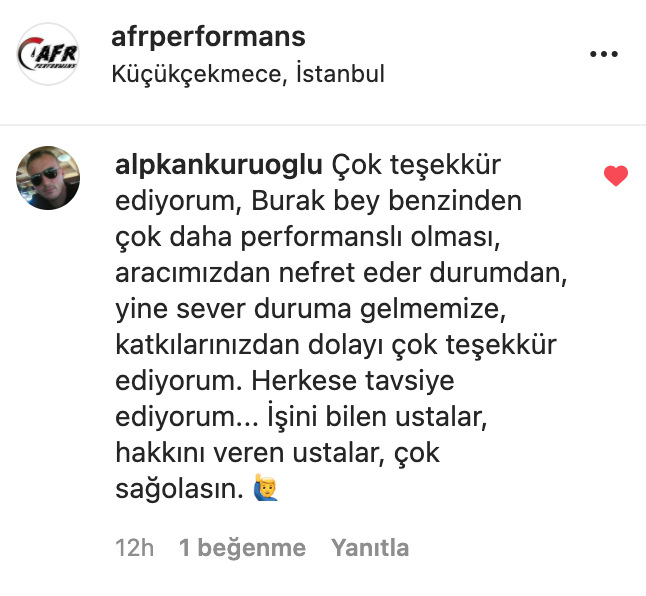 Müşteri Yorumu 12 Ekran Görüntüsü