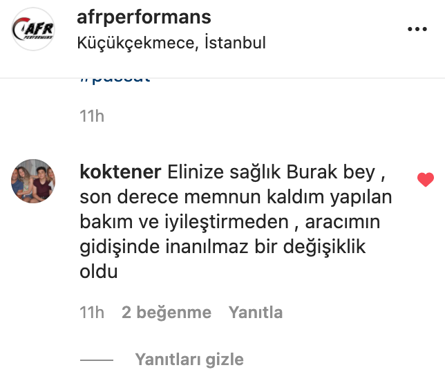 Müşteri Yorumu 15 Ekran Görüntüsü
