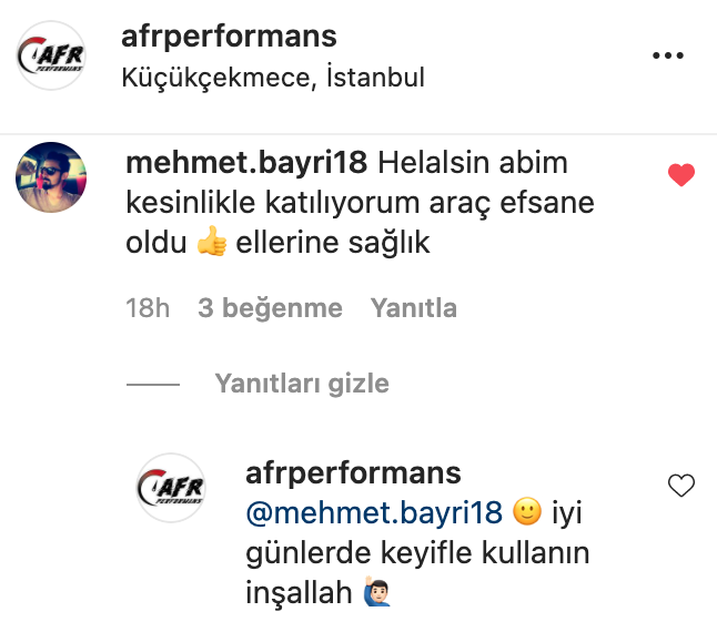 Müşteri Yorumu 19 Ekran Görüntüsü
