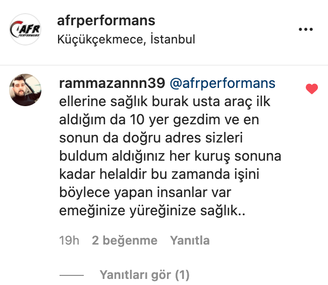 Müşteri Yorumu 21 Ekran Görüntüsü